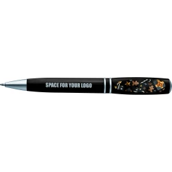 Długopis plastikowy XMAS - czarny (1905003)