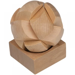 Drewniane puzzle - beżowy (5098813)