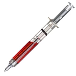 Długopis plastikowy INJECTION - czerwony (108905)