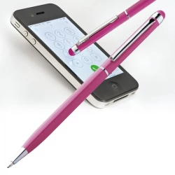 Długopis metalowy touch pen NEW ORLEANS - różowy (337811)