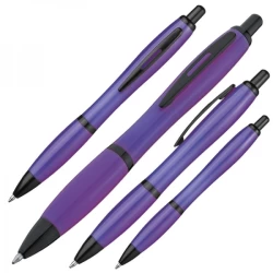 Długopis plastikowy NOWOSIBIRSK - fioletowy (169812)