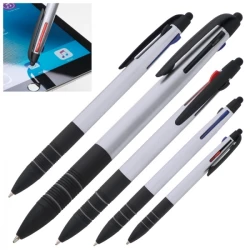 Długopis plastikowy 3w1 BOGOTA - szary (045807)
