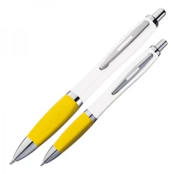 Długopis plastikowy KALININGRAD - żółty (168308)