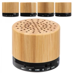 Głośnik Bluetooth drewniany FLEEDWOOD - beżowy (090113)