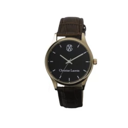 Zegarek Poursuite Brown - czarny (LMN443)
