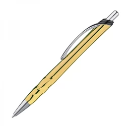 Długopis plastikowy KRAMERHOF - złoty (790198)