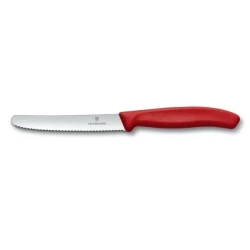 Nóż do kiełbasy i pomidorów - czerwony (6783105)