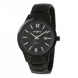 Zegarek z datownikiem Alesso Black - czarny (UMD817A)