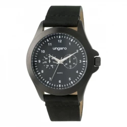 Zegarek wielofunkcyjny Marco Black - czarny (UMF843A)
