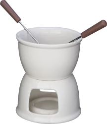 Zestaw do fondue - biały (055406)