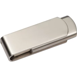 Pendrive metalowy 16 GB TWISTER - szary (165307)