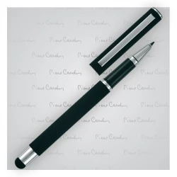 Pióro kulkowe soft touch CLAUDIE Pierre Cardin - czarny (B0300801IP303)