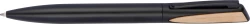 Długopis metalowy z bambusowym wykończeniem - czarny (1253703)