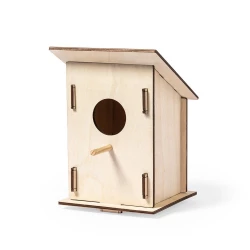 Domek dla ptaków - drewno (V8371-17)