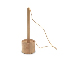 Bambusowy długopis ze stojakiem B'RIGHT - drewno (V9344-17)