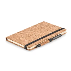 A5 cork notebook and pen set - SUBER SET (MO6202-03)