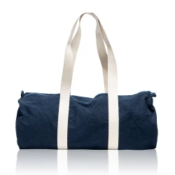 Torba sportowa bawełniana - granatowy (IP31114344)