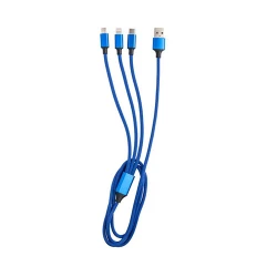 Kable do ładowania USB - granatowy (IP11058244)
