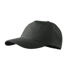 5P czapka unisex ciemny khaki nastawialna (3076700)