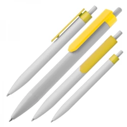 Długopis plastikowy SARAGOSSA - żółty (444208)
