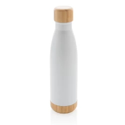 Butelka termiczna 700 ml, bambusowy element (P436.793)