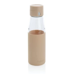 Butelka monitorująca ilość wypitej wody 650 ml Ukiyo - brązowy (P436.729)