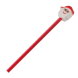 Ołówek z gumką - czerwony (0620WE)