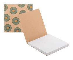 CreaStick Note M Eco personalizowany notatnik z kartkami samoprzylepnymi - naturalny (AP716510)