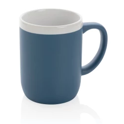 Kubek ceramiczny 300 ml - blue, white (P434.095)