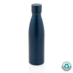 Próżniowa butelka sportowa 500 ml, stal nierdzewna z recyklingu - blue (P433.275)