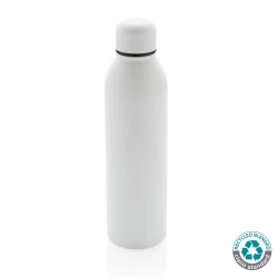 Próżniowa butelka sportowa 500 ml, stal nierdzewna z recyklingu - white (P433.043)