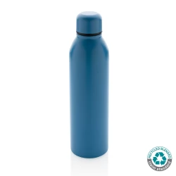 Próżniowa butelka sportowa 500 ml, stal nierdzewna z recyklingu - blue (P433.045)