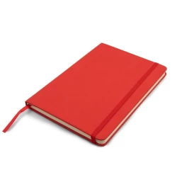 Magnetyczny notatnik A5 - czerwony (V0908-05)