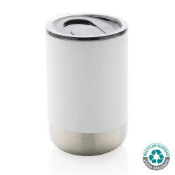 Kubek termiczny 360 ml, stal nierdzewna z recyklingu - white (P433.063)