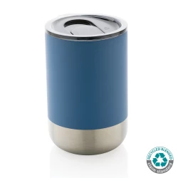 Kubek termiczny 360 ml, stal nierdzewna z recyklingu - blue (P433.065)