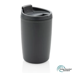 Kubek podróżny 300 ml, PP z recyklingu - anthracite (P433.082)