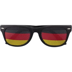 Okulary przeciwsłoneczne - czarno-czerwony (V0086-03)