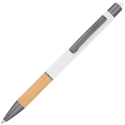 Długopis metalowy - Biały - (13581-06)