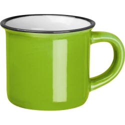 Kubek ceramiczny 60 ml - Zielony - (83843-09)