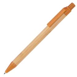 Długopis bambusowy - Pomarańczowy - (13211-10)
