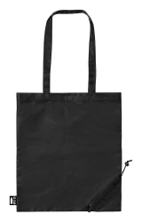 Lulu składana torba na zakupy RPET - czarny (AP722756-10)