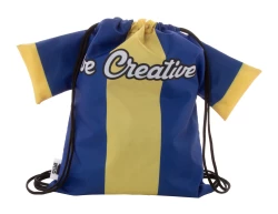 CreaDraw T Kids RPET personalizowany worek ze sznurkami dla dzieci - czarny (AP716553-10)