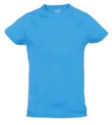 Tecnic Plus K dziecięcy T-shirt sportowy - jasno niebieski (AP791931-06V_6-8)