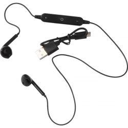 Słuchawki bezprzewodowe Asti - czarny (082203)
