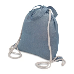 Plecak z bawełny Moti, niebieski (R08574.04)