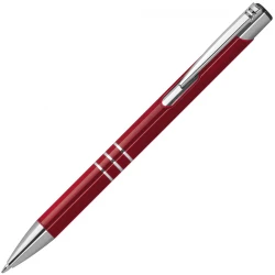 Długopis metalowy - Bordowy - (13639-02)