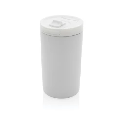 Kubek termiczny 300 ml, stal nierdzewna z recyklingu - biały (P435.093)