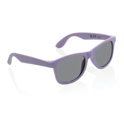 Okulary przeciwsłoneczne, PP z recyklingu - fioletowy (P453.899)