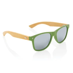 Okulary przeciwsłoneczne, plastik z recyklingu - zielony (P453.977)