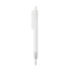 Długopis X8, RPET - biały (P611.073)
